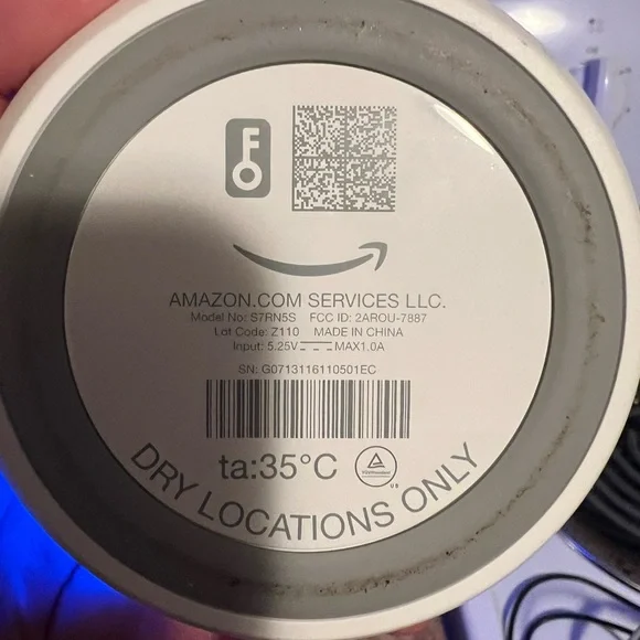 Amazon Echo Glow Colorful Smart Light - Picture 6 of 6